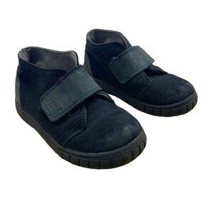 umi Toddler Size 8 (24) Black Leather Boots‎ Booties Style #35003